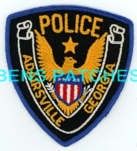 GEORGIA,ADAIRSVILLE POLICE 3